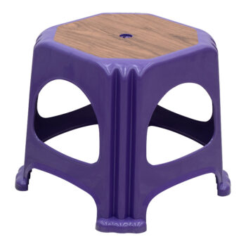 С stool Desia от полипропилен в лилав цвят 35x35x32см.